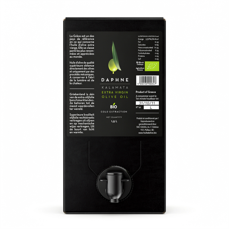 Huile d’Olive Bio 1,5 L